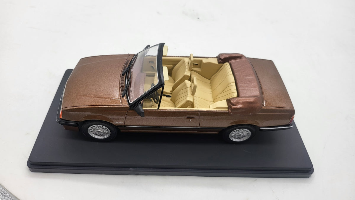 Opel Ascona C Cabriolet, donkerbruin, 1985