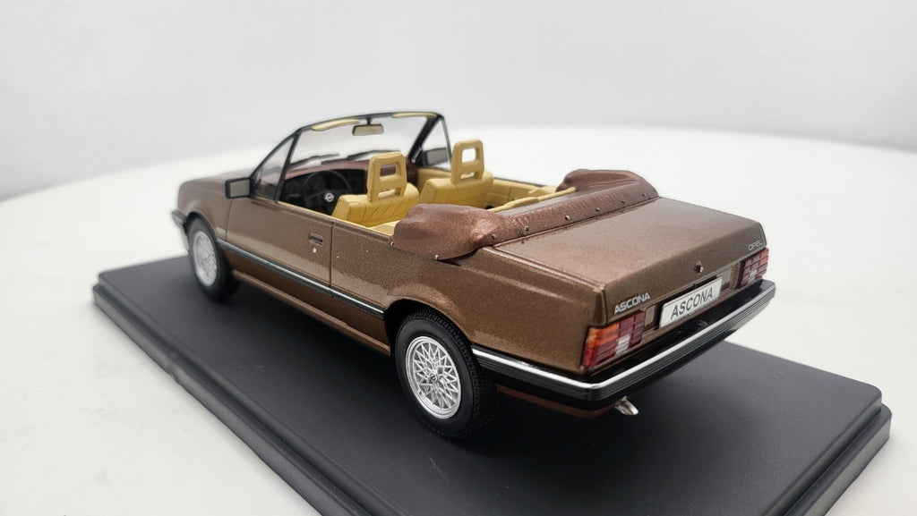 Opel Ascona C Cabriolet, donkerbruin, 1985