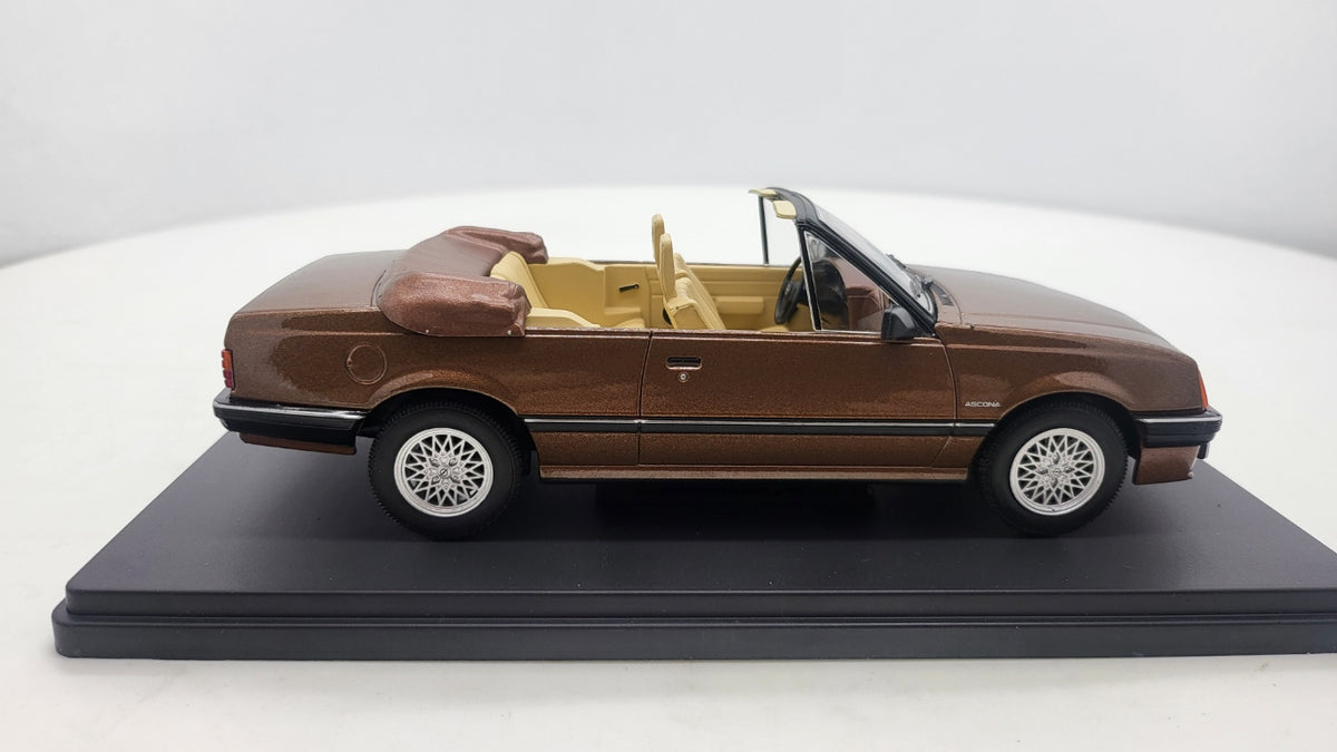 Opel Ascona C Cabriolet, donkerbruin, 1985