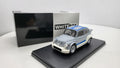 Fiat Abarth 1000 Gr.2 Grijs/Blauw 1970 - WhiteBox 1:24