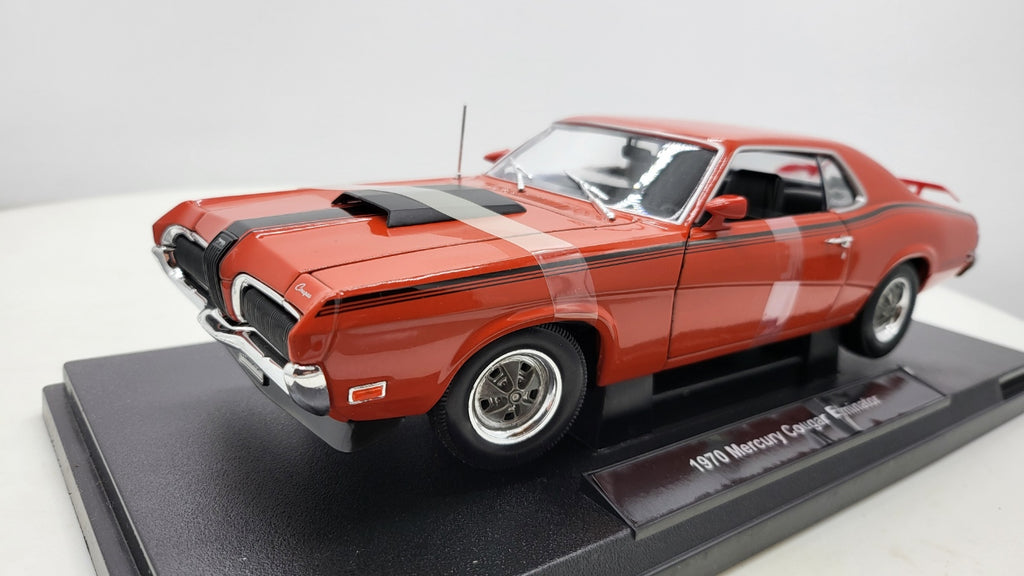Welly: Mercury Cougar Eliminator Oranje (1970) - Schaal 1:18