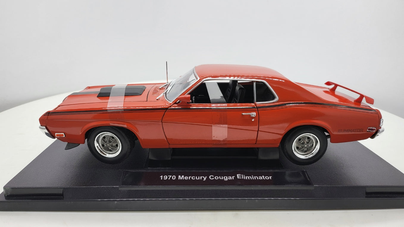 Welly: Mercury Cougar Eliminator Oranje (1970) - Schaal 1:18