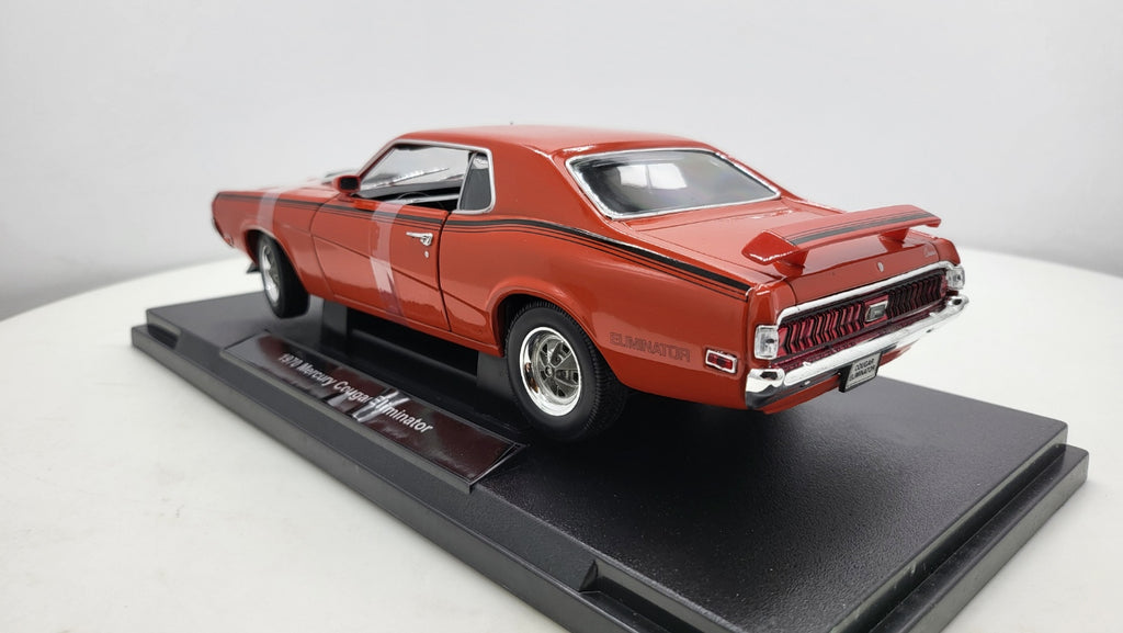 Welly: Mercury Cougar Eliminator Oranje (1970) - Schaal 1:18