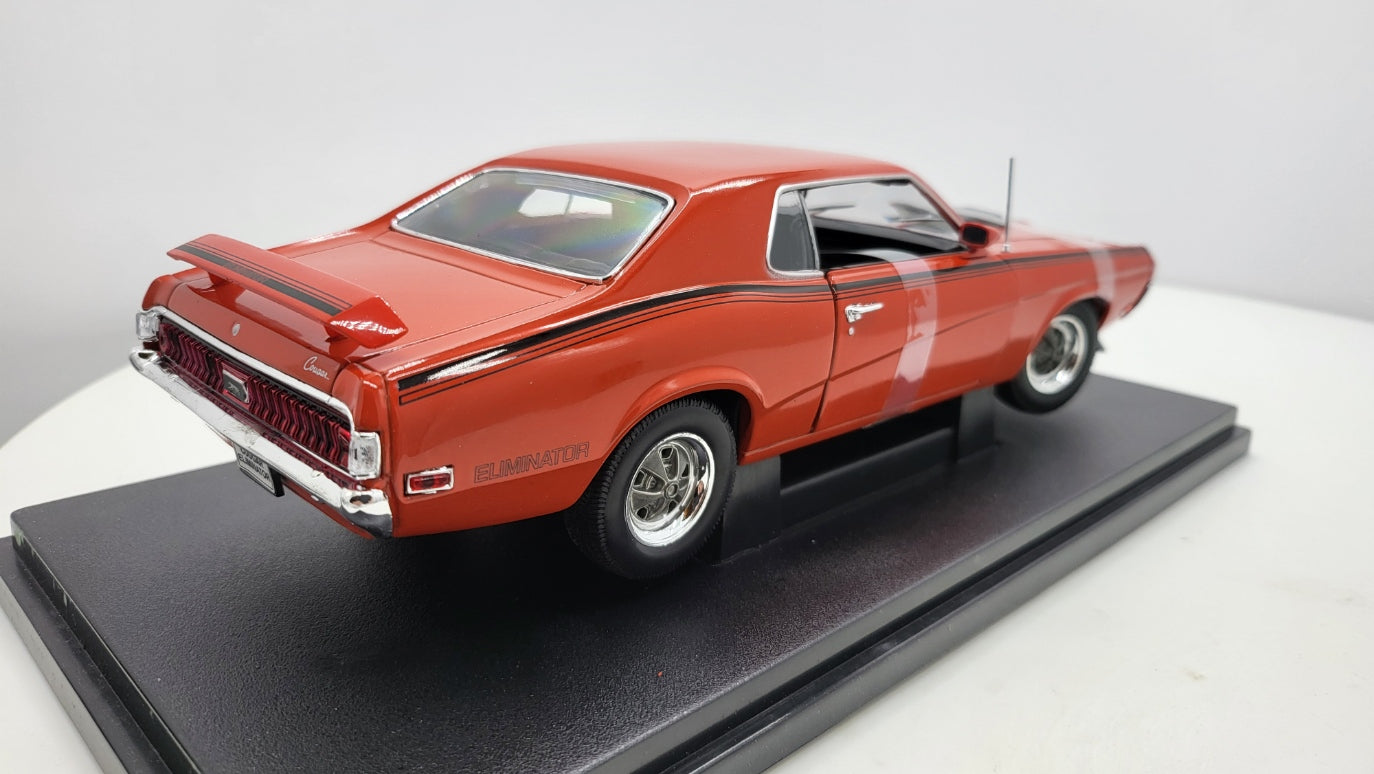 Welly: Mercury Cougar Eliminator Oranje (1970) - Schaal 1:18