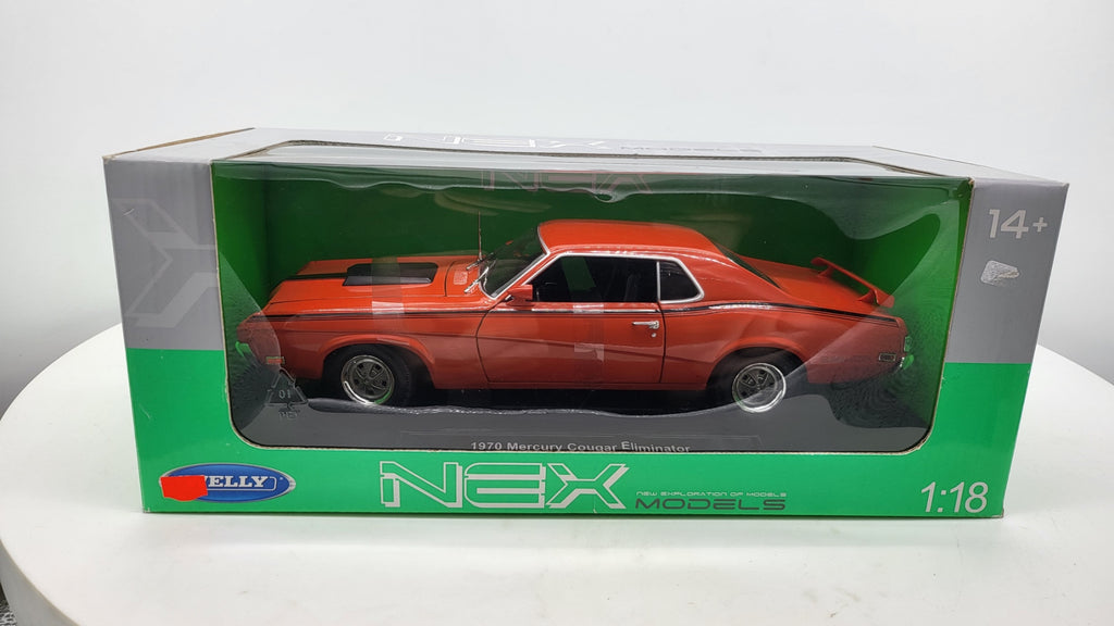 Welly: Mercury Cougar Eliminator Oranje (1970) - Schaal 1:18