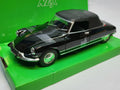 Welly Nex Citroën DS 19 Cabriolet Gesloten Dak Zwart - Schaal 1:24