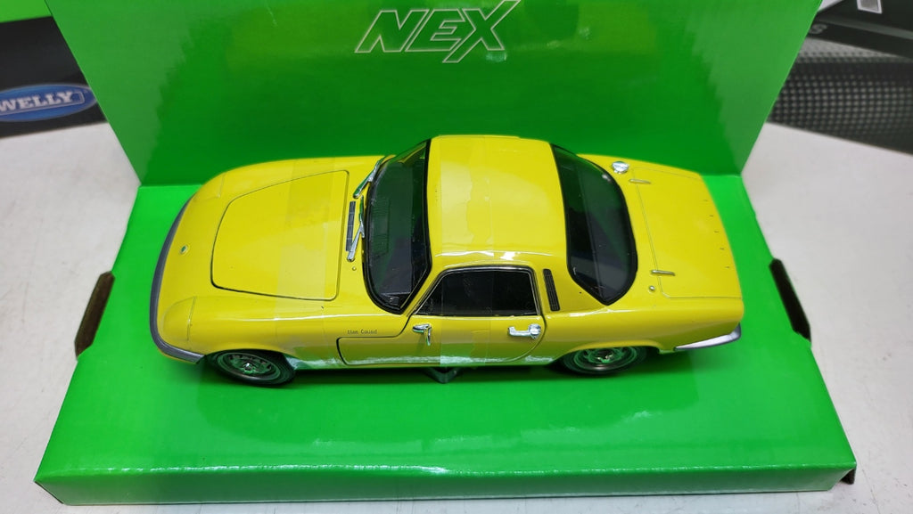 Lotus Elan Geel 1965 - Welly 1:24