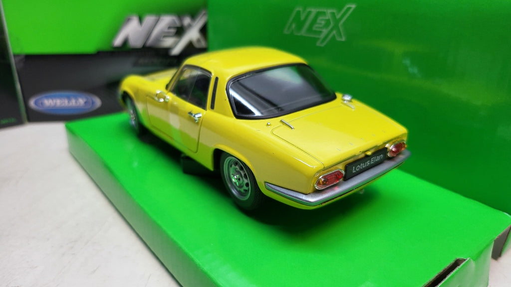 Lotus Elan Geel 1965 - Welly 1:24