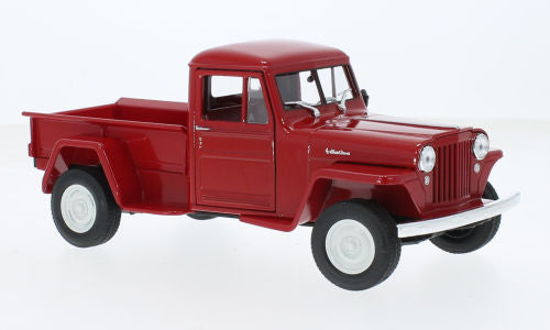 Welly Jeep Willys Rood 1947 - Schaal 1:24