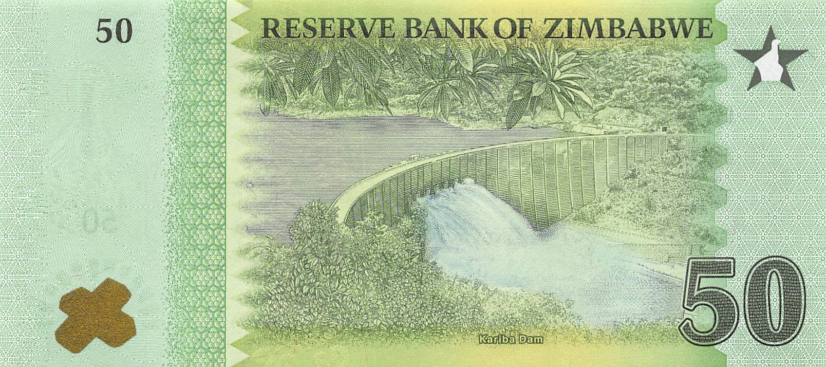 P-117a - Zimbabwe 50 ZiG 2026 Unc