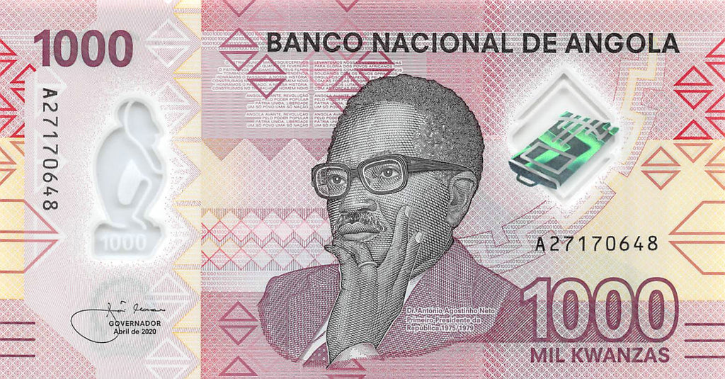 P-162a - Angola 1000 Kwanzas 2020 Unc