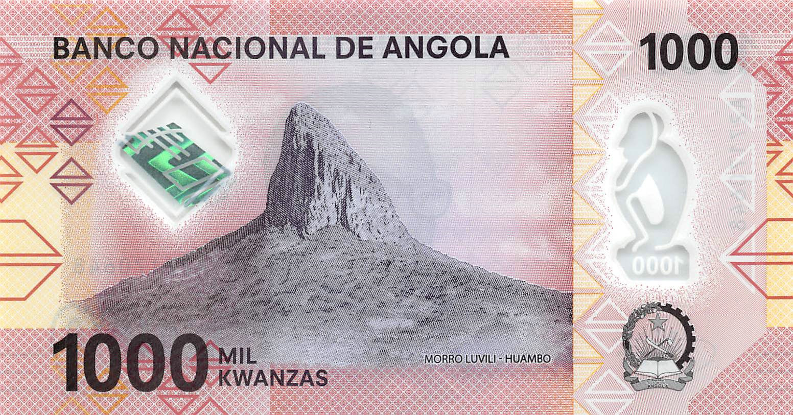 P-162a - Angola 1000 Kwanzas 2020 Unc