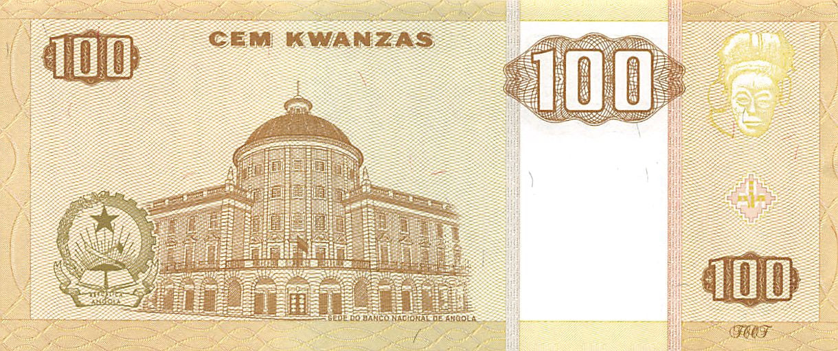 P-147a - Angola 100 Kwanzas 1999 Unc