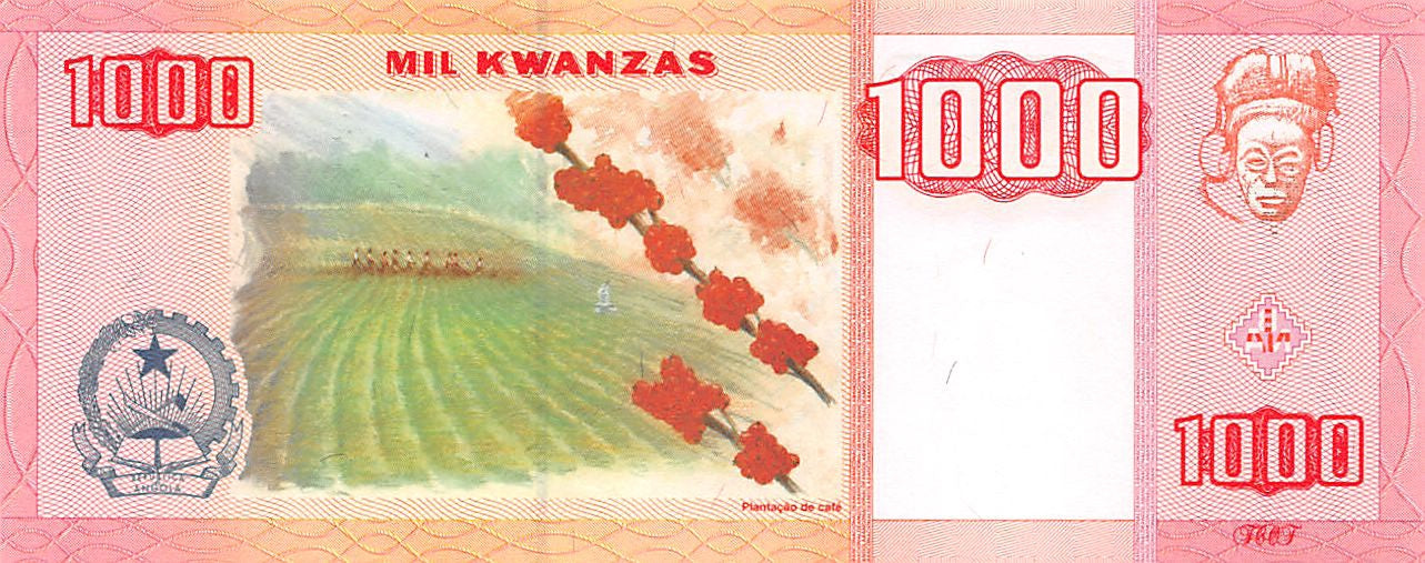 P-150a - Angola 1000 Kwanzas 2003 Unc
