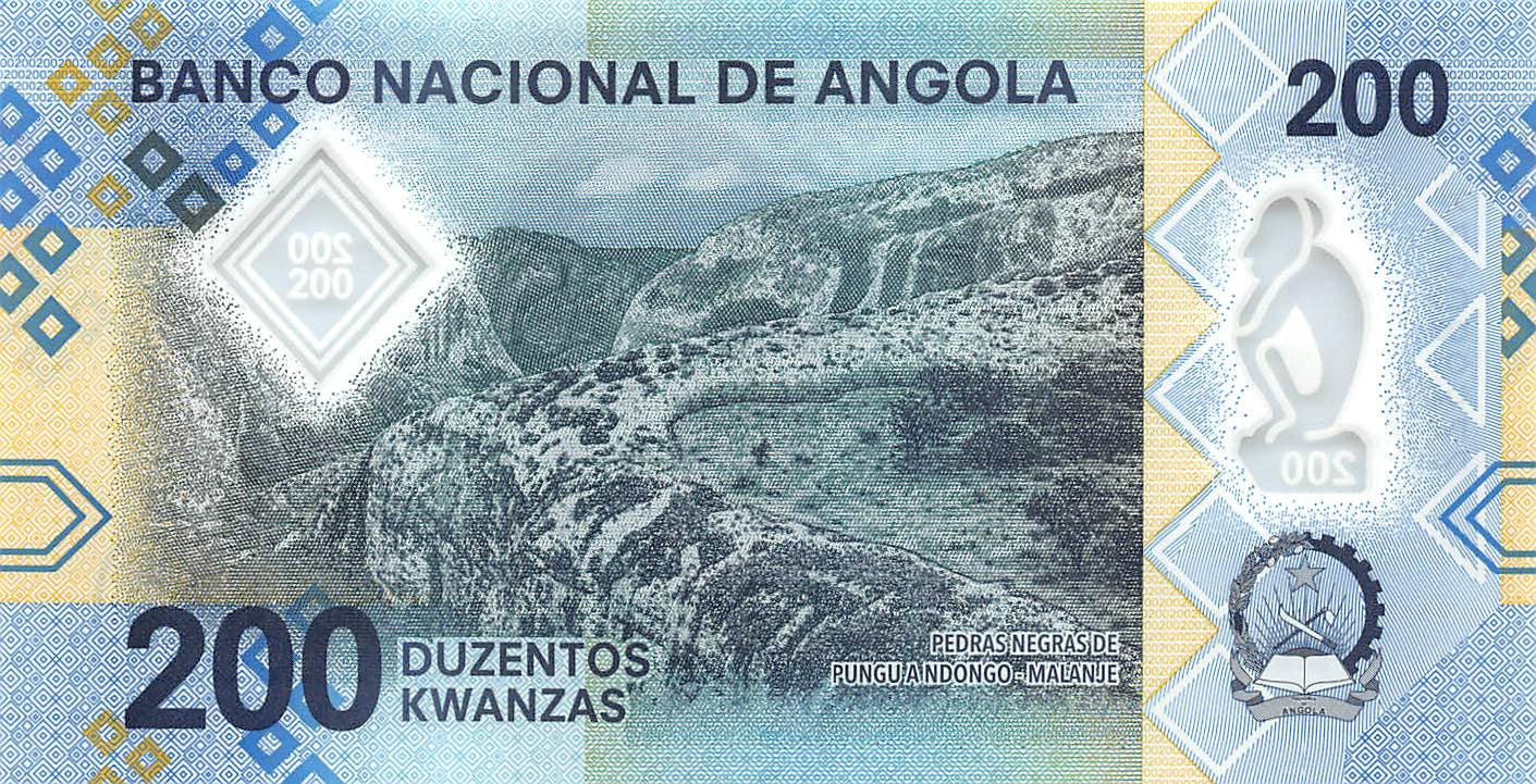 P-160a - Angola 200 Kwansa 2020 Unc