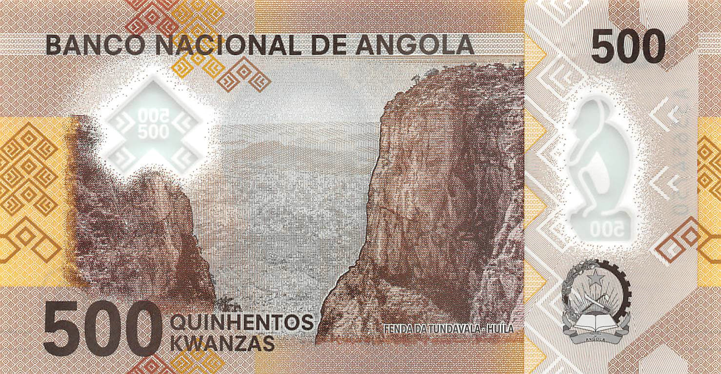 P-161a - Angola 500 Kwansas 2020 Unc