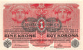 P-049a Oostenrijk 1 Krone 1919 UNC