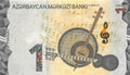 P-38a - Azerbaijan 1 Manat 2020 Unc