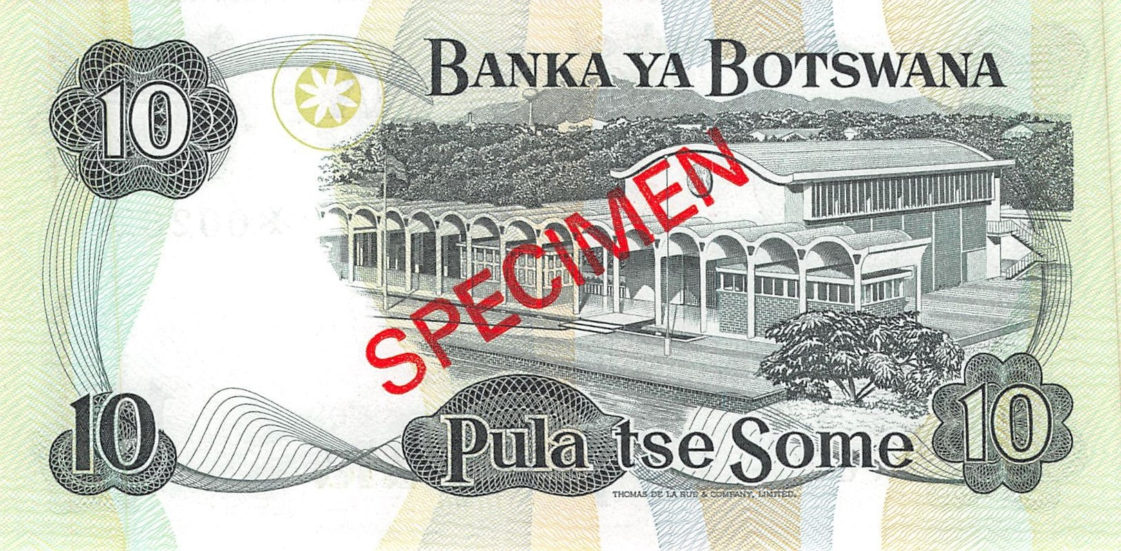 Botswana 37 Pula 1979 Specimen Collectorset (P-CS1/CS5)