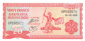 P-27d.4 - Burundi 20 Francs 2005 UNC