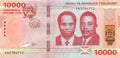P-54c - Burundi 10000 Francs 2022 Unc