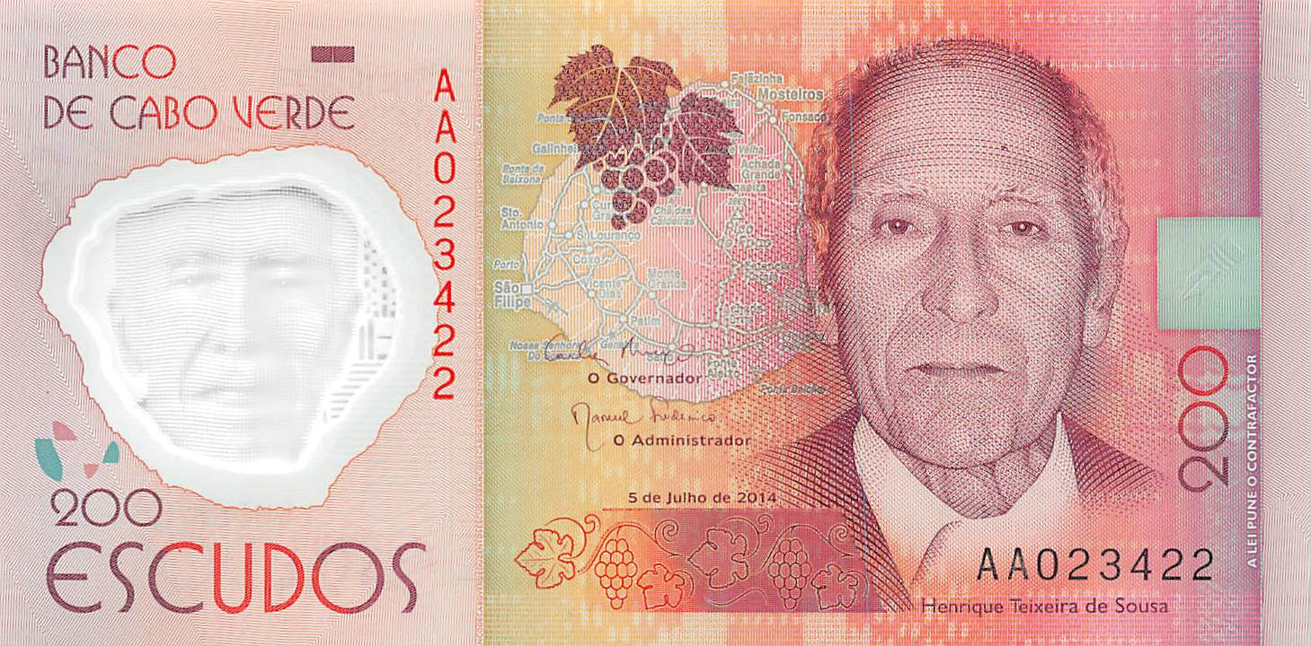 P-71a - Kaapverdië 200 Escudos 2014 Unc