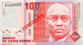 P-57s - Kaapverdië 100 Escudos 1989 Unc Specimen
