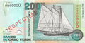 P-63s - Kaapverdië 200 Escudos 1992 Unc Specimen