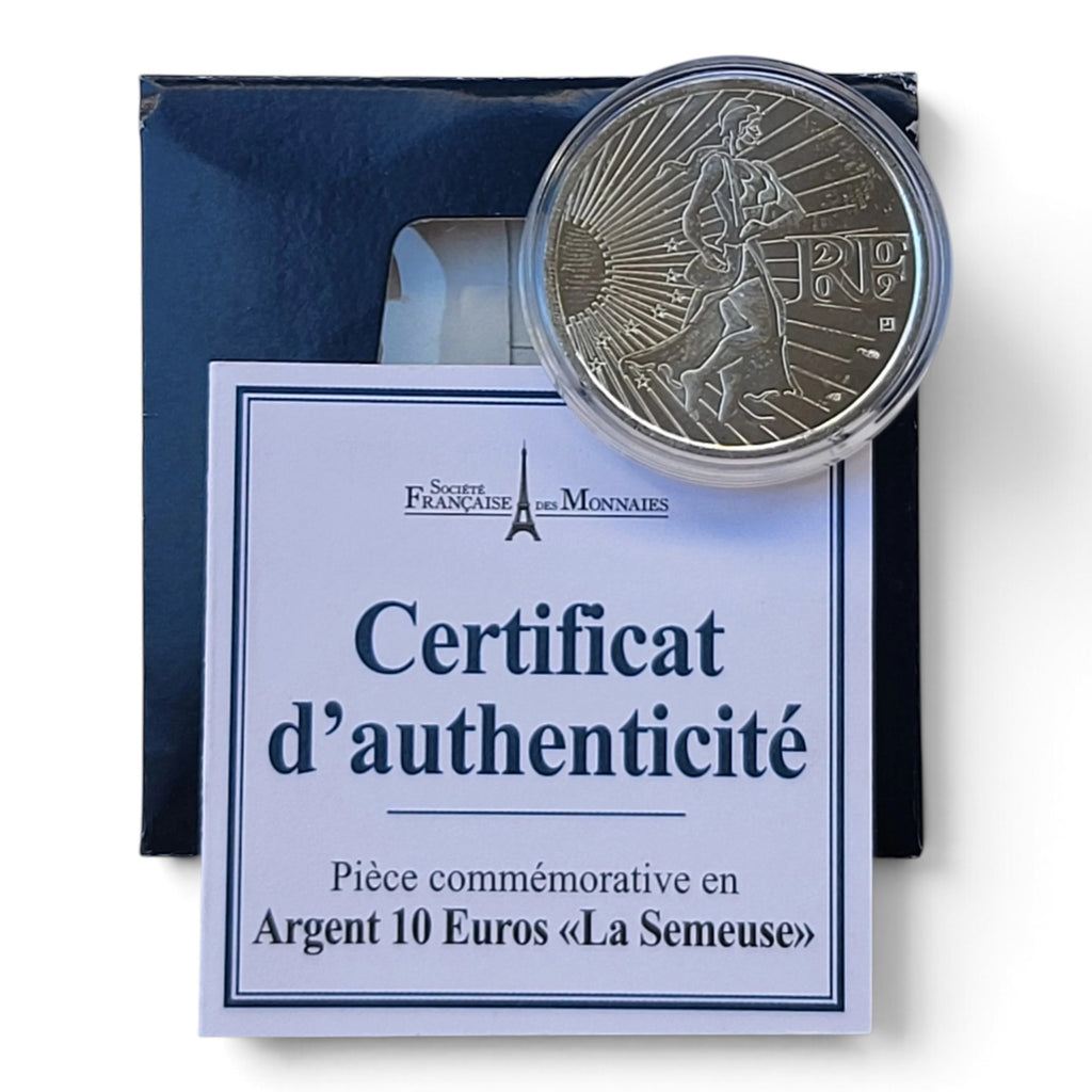 2009 - Frankrijk 10 Euro - Zaaier - Zilver - UNC