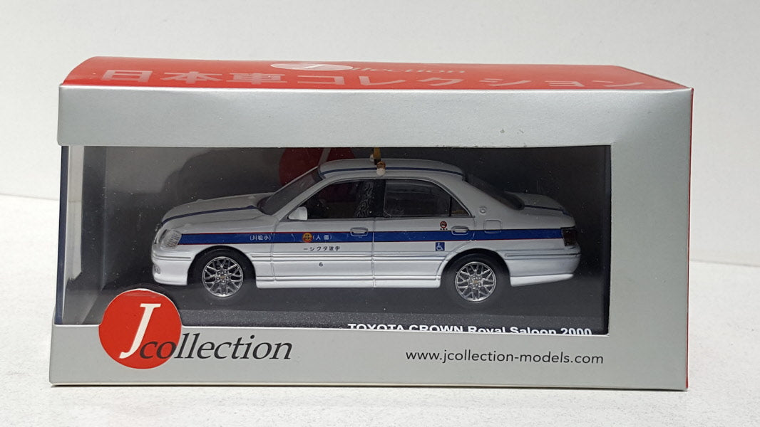 J-Collection Toyota Crown Royal Saloon Taxi Tokyo RHD, 2000 - Schaal 1:43
