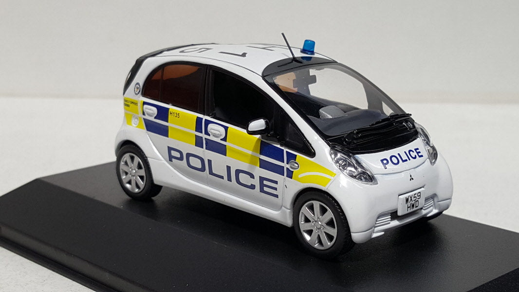 J-Collection Mitsubishi i-Miev West Midlands Police Wit 2009 - Schaal 1:43