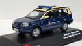 J-Collection Nissan X-Trail Kenya Highway Police Blauw 2004 - Schaal 1:43