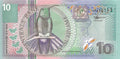 P-147 Suriname 10 Gulden 2000 Unc