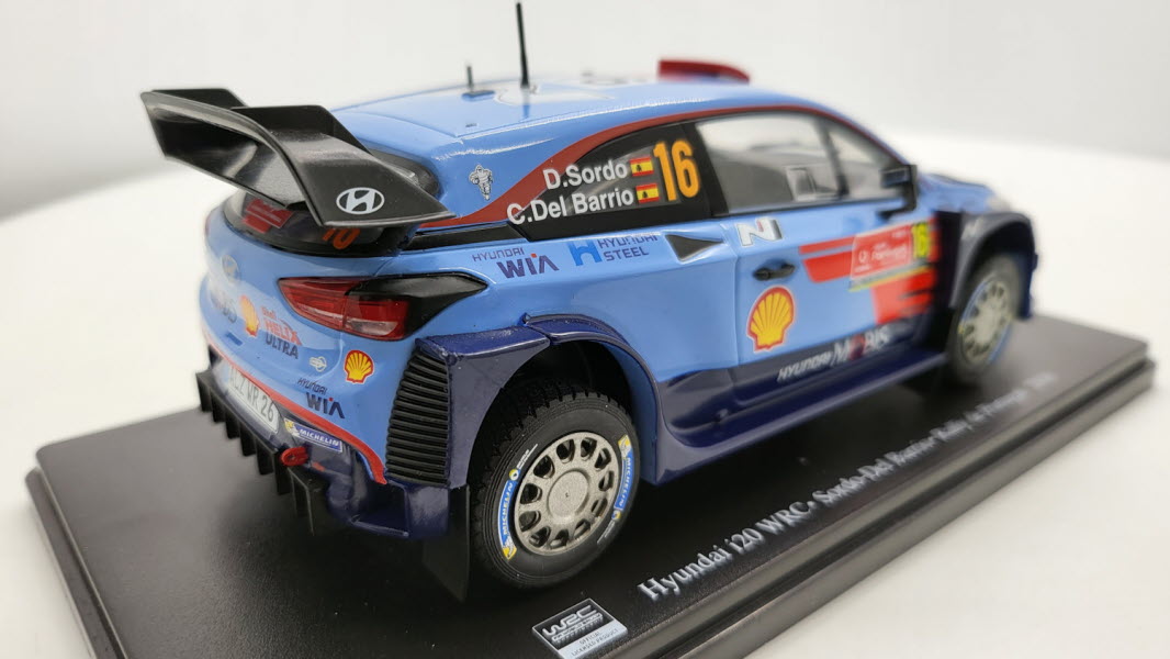 WRC Hyundai i20 #16 Rally de Portugal 2018 - Schaal 1:24