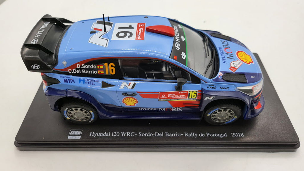 WRC Hyundai i20 #16 Rally de Portugal 2018 - Schaal 1:24