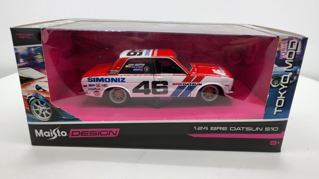 Maisto Datsun 510 Rally #46 - Schaal 1:24