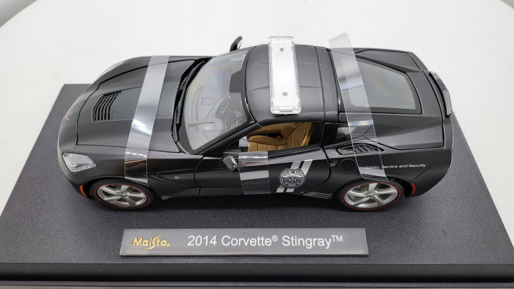Maisto Chevrolet Corvette C7 Stingray Matt Zwart Police 2014 - Schaal 1:18