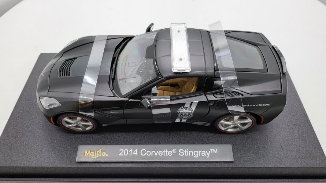Maisto Chevrolet Corvette C7 Stingray Matt Zwart Police 2014 - Schaal 1:18