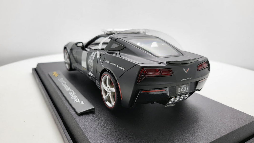 Maisto Chevrolet Corvette C7 Stingray Matt Zwart Police 2014 - Schaal 1:18