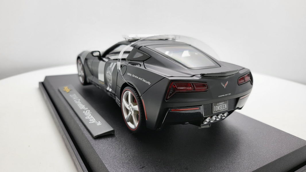 Maisto Chevrolet Corvette C7 Stingray Matt Zwart Police 2014 - Schaal 1:18
