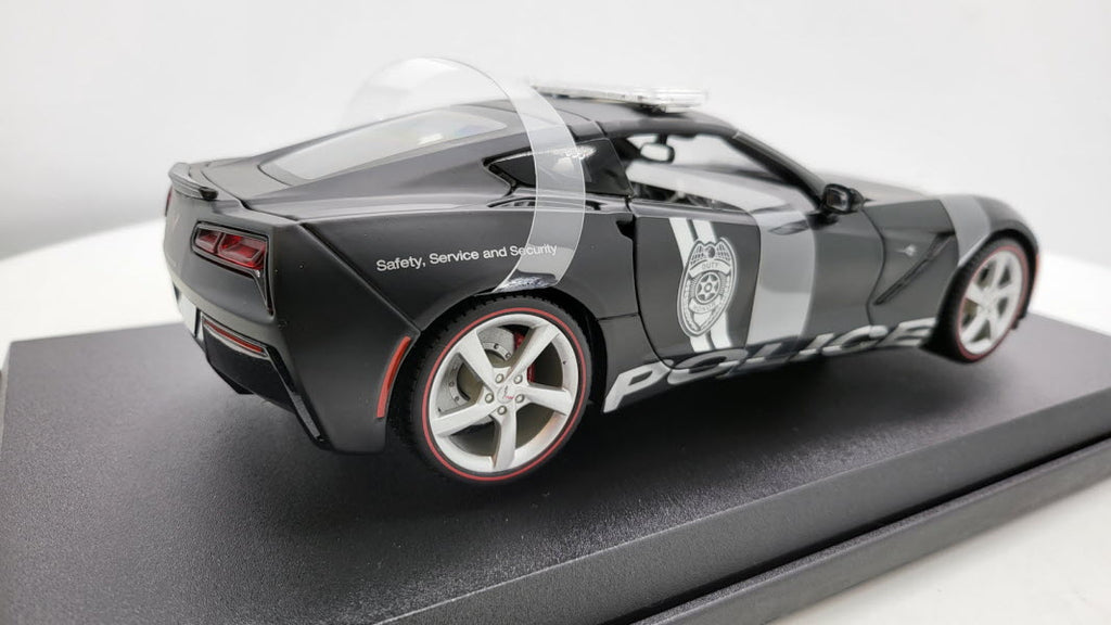 Maisto Chevrolet Corvette C7 Stingray Matt Zwart Police 2014 - Schaal 1:18