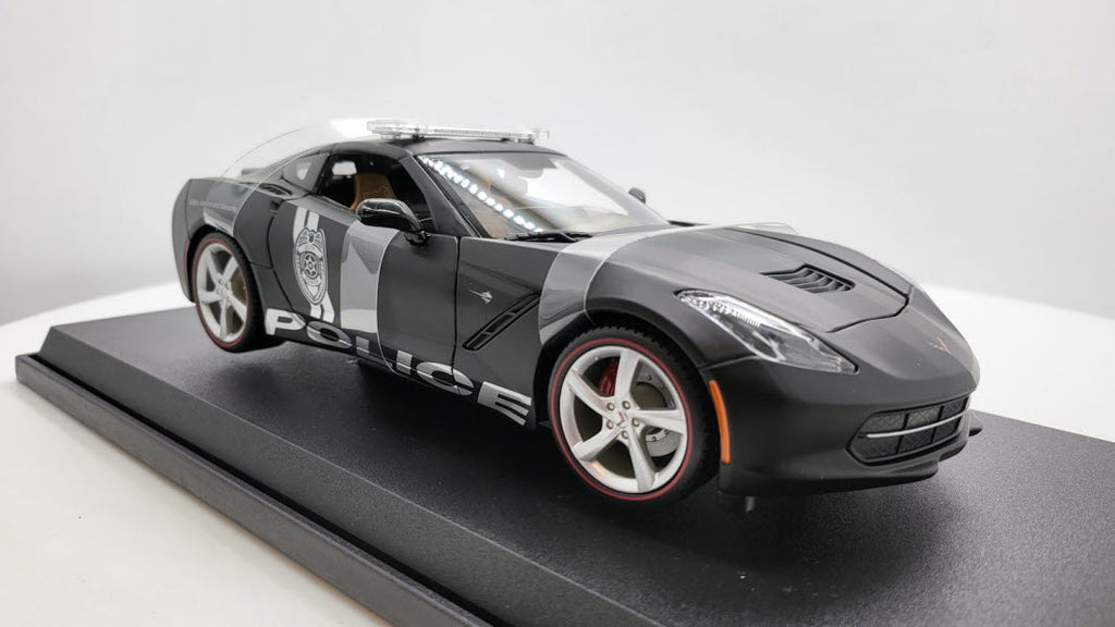 Maisto Chevrolet Corvette C7 Stingray Matt Zwart Police 2014 - Schaal 1:18