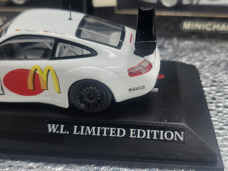 Minichamps Porsche 911 GT3 RS McDonalds W.L. Edition - Schaal 1:43