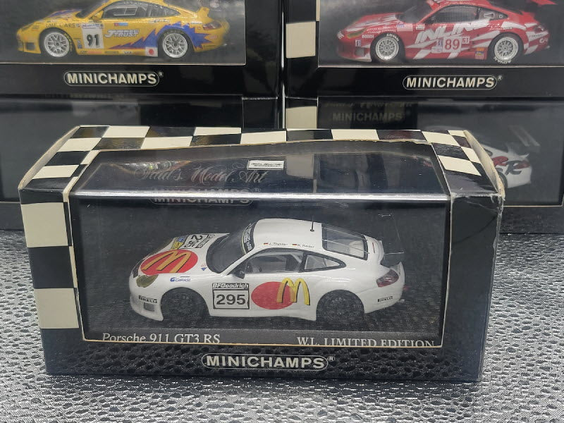 Minichamps Porsche 911 GT3 RS McDonalds W.L. Edition - Schaal 1:43