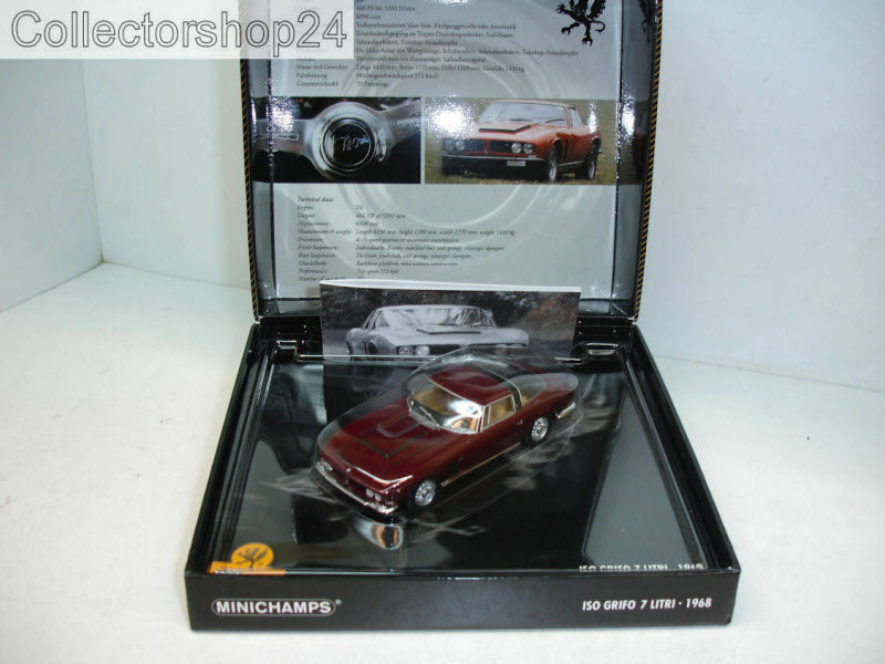 Minichamps Iso Grifo 7 Litri 1968 Red metallic