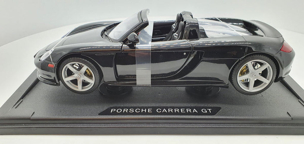 MotorMax: Porsche Carrera GT Zwart - Schaal 1:18
