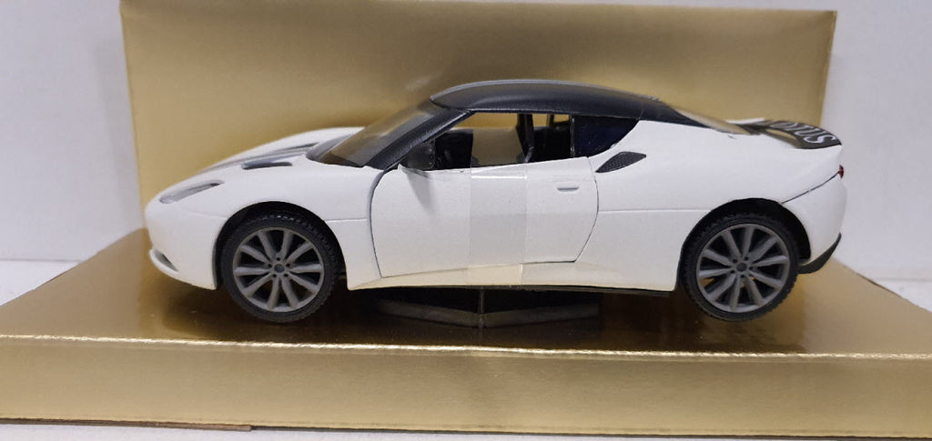MotorMax Lotus Evora S Mat Wit - Schaal 1:24