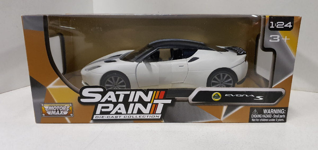 MotorMax Lotus Evora S Mat Wit - Schaal 1:24