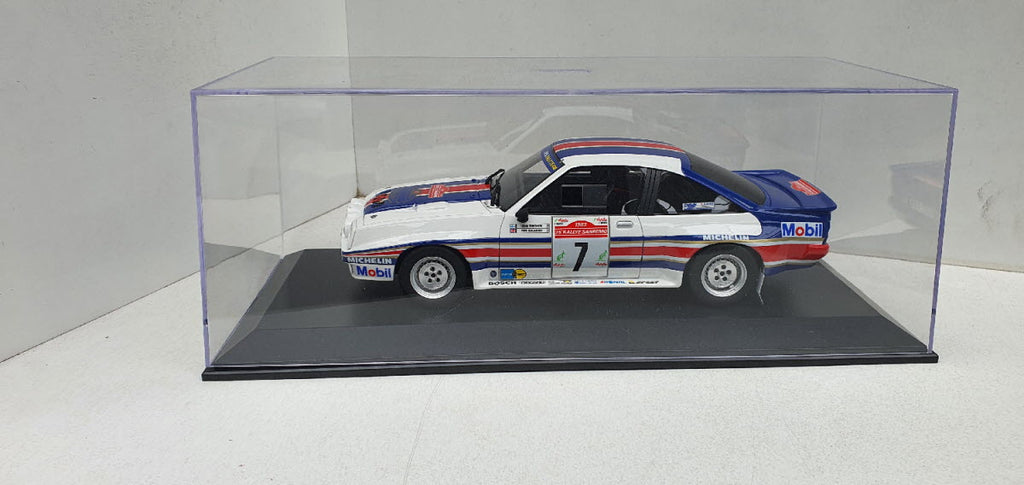 Kunststof Vitrine voor Modelauto Schaal 1:18