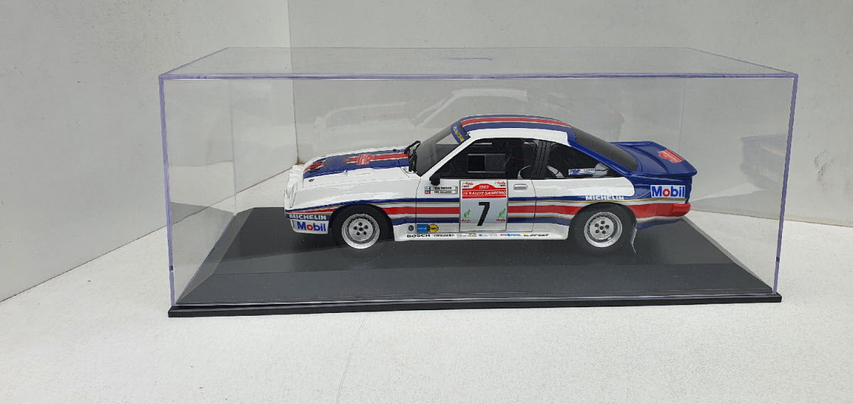 Kunststof Vitrine voor Modelauto Schaal 1:18